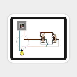 UK Two-Way Switch Wiring Diagram Magnet