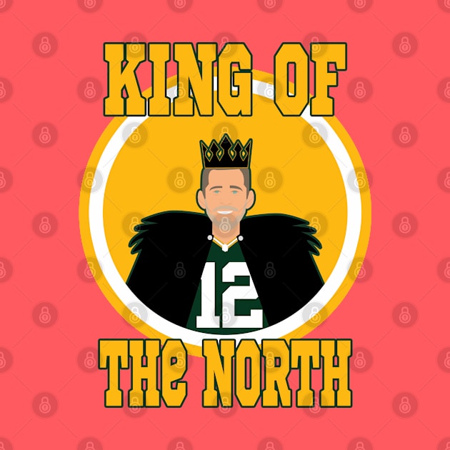 Aaron Rodgers King of The North by FootballBum