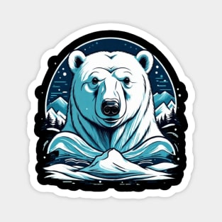 Polar bear gift ideas tshirts and more Magnet