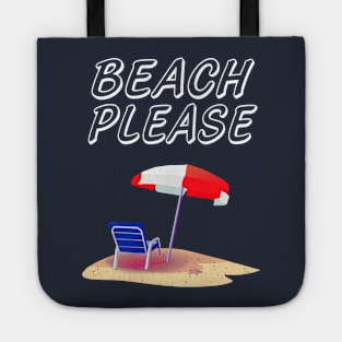 Beach please Tote