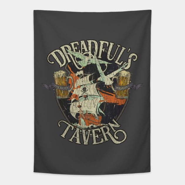 Dreadful's Tavern 1986 Tapestry by JCD666