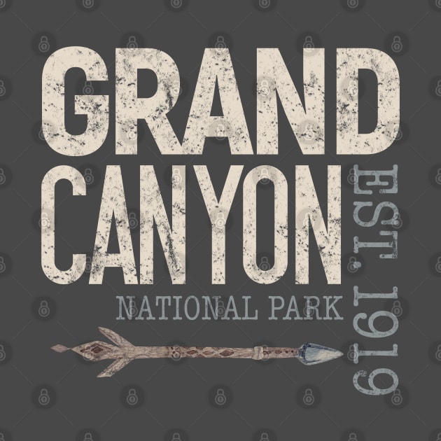 Grand Canyon National Park Established 1919 by Pine Hill Goods