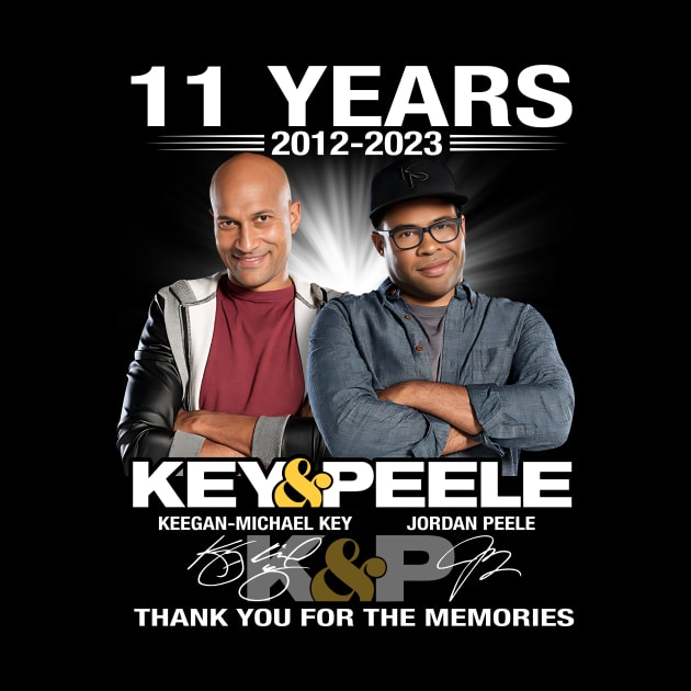 11 years 2012 2023 Key And Peele Signatures by fancyjan