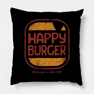 Happy Burger Pillow