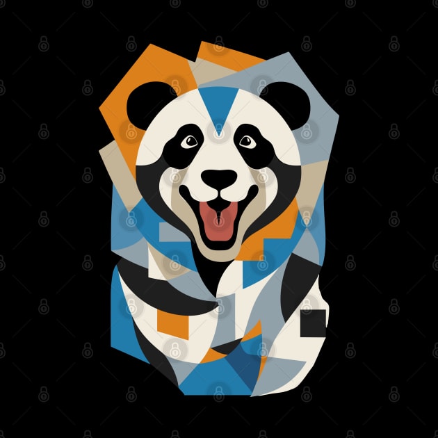 Portrait of Panda by Ikibrai