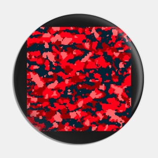 Red linc Digital Camouflage Pin