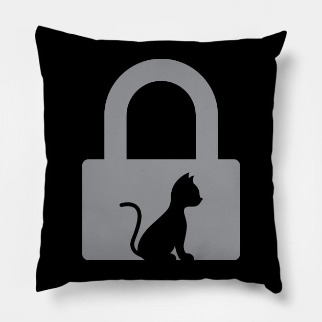 Cats - 013 Pillow by SanTees