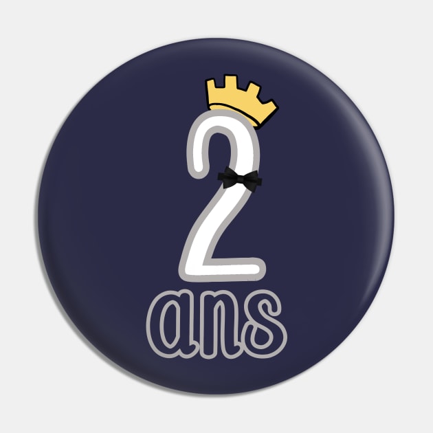 ChezALi 2 ans Garçon Pin