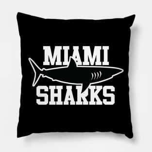 Miami Sharks shirt (Any Given Sunday, Willie Beamen) Pillow