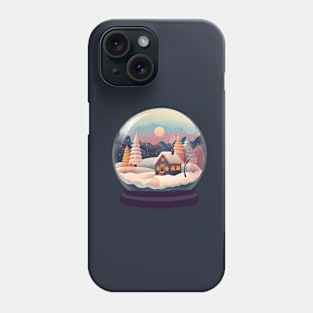 Snow Globe Village Phone Case