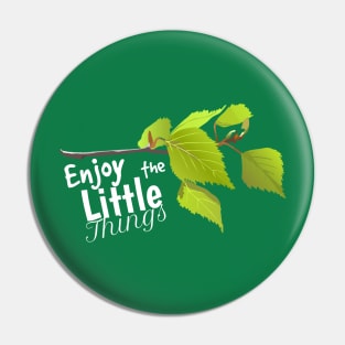 Enjoy the little things Pin