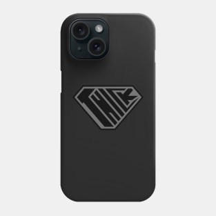 Thick SuperEmpowered (Black on Black) Phone Case