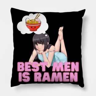 Best Men is Ramen, Ramen lovers design Pillow