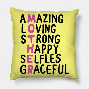 Loving Mom Quote - Best Mom Pillow