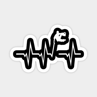 Parcour Heartbeat Funny Free Running Design Magnet