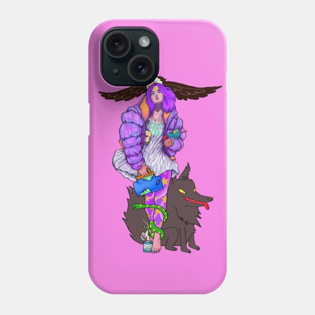 Lumpy Space Princess And Her Buddies Phone Case by KikoeART