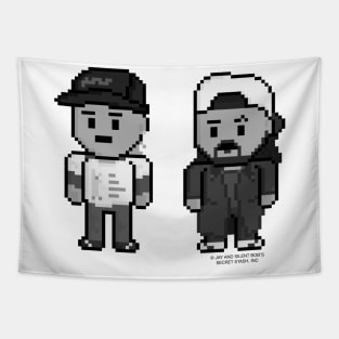 Cute As Hell in 1994 Pixel Jay and Silent Bob Tapestry
