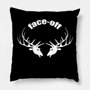 Face-off | Faceoff | Face off Pillow