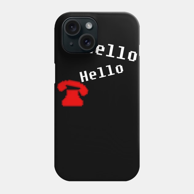 Hello Hello Phone Case by The darkcartoon