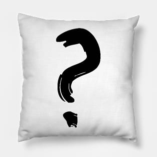 question mark what is your style Pillow