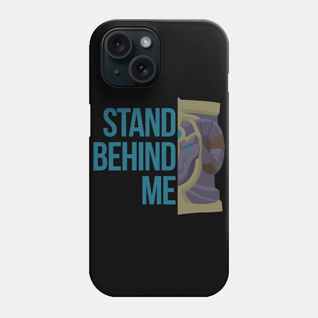 Stand Behind Me Phone Case by Gurrnak