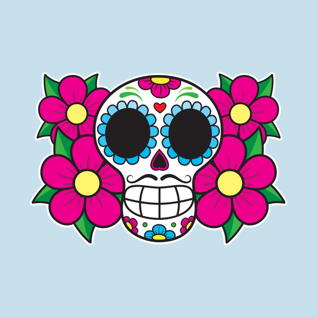 Sugarskull Suave by ToddTheFoxArt182