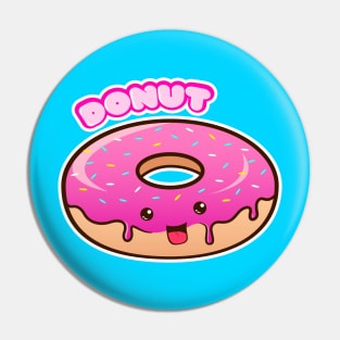 Pink Donut Pin