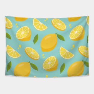 Slice Lemon Fruit Squeeze Citrus Juice Summer Gift Tapestry