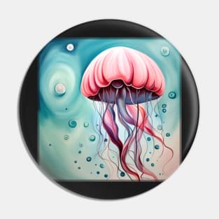 Jellyfish Pin