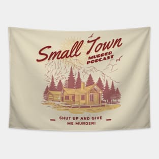 Small Town Murder Podcast Nature Design Tapestry