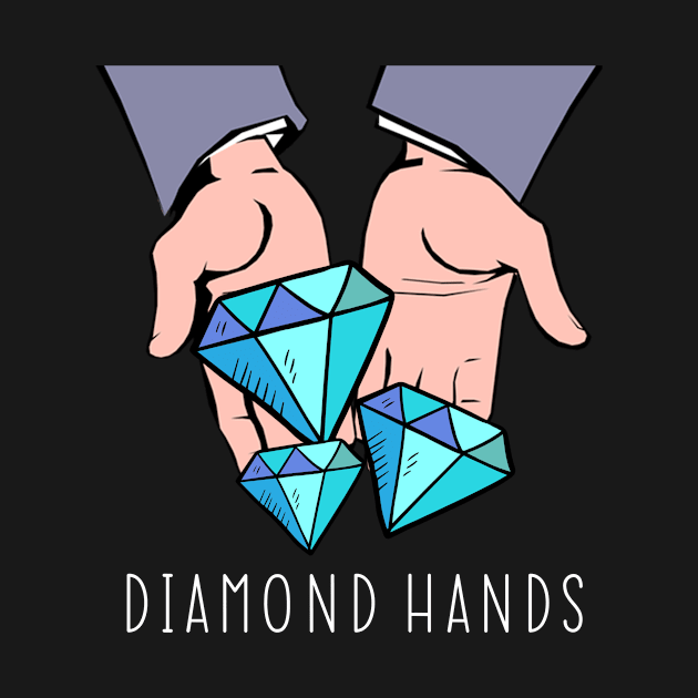 Diamond Hands - Crypto Design by SeikoDesign