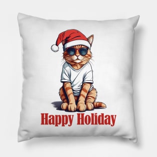 Happy Holiday Pillow