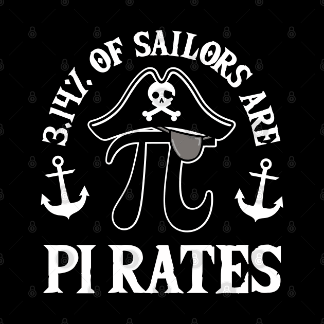 3.14 Percent of Sailors are Pi Rates by DetourShirts