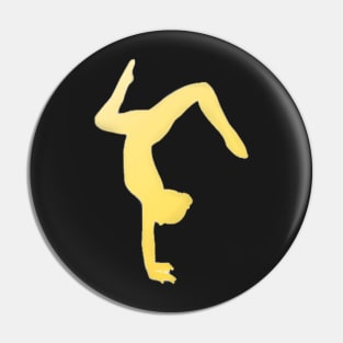 Copy of A silhouette of a double stag handstand Pin