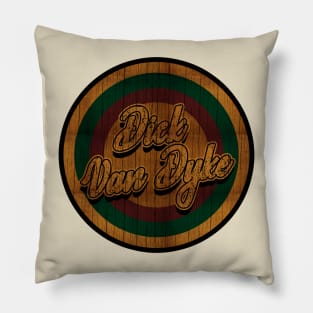 Circle Retro Dick Van Dyke Pillow