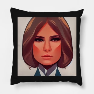 Melania Trump | Comics Style Pillow