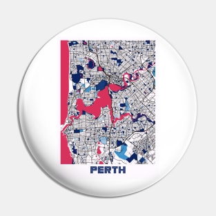 Perth - Australia MilkTea City Map Pin