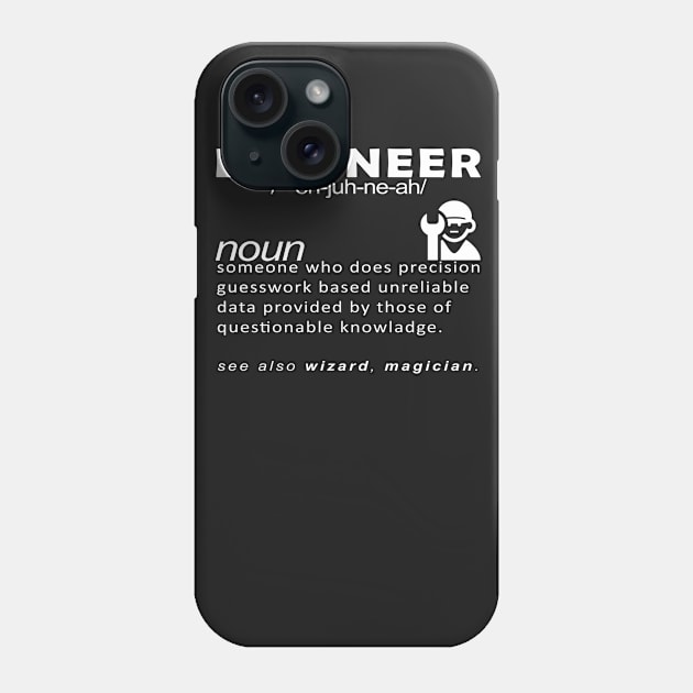 i am engineer noun Phone Case by zopandah