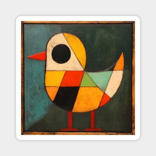 Chick - Retro Style Cute Abstraction Magnet