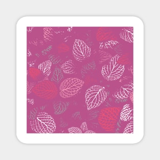 Autumn, Leaves Pattern 7 Magnet