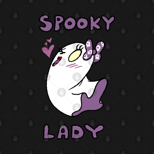 Spooky Lady by JenjoInk