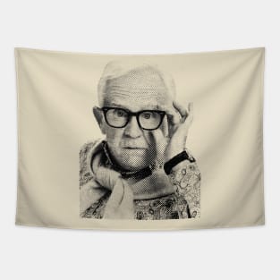 Leslie jordan Halftone Tapestry