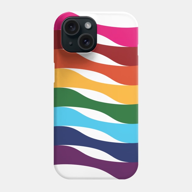 Rainbow Pride Colors Phone Case by PSCSCo