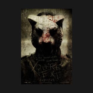 You're Next Movie Poster Tiger Mask T-Shirt