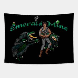 Emerald Mine Tapestry