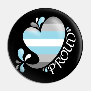 Proud to be a Demiboy Pin