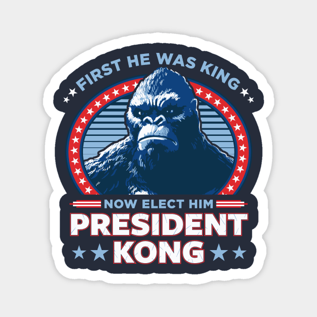 President Kong Magnet by DCLawrenceUK