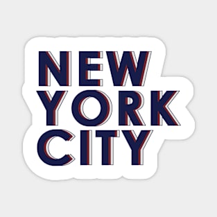 New York City Text Magnet