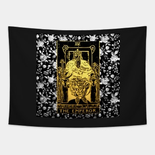 Floral Tarot Print - The Emperor Tapestry