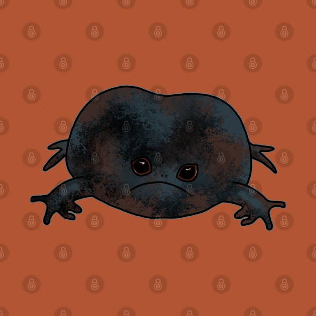 Black Rain Frog by okpinsArtDesign